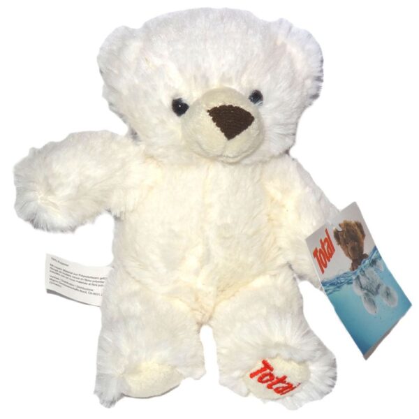 TEDDYBÄR TOTAL Plüsch weis – Bild 2