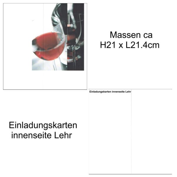 Einladungskarten Wein – Bild 2