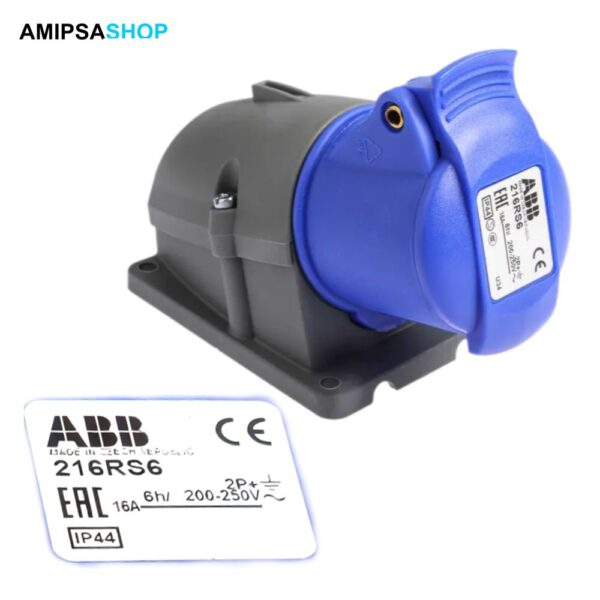 ABB 216RS6 Aufputz Wandsteckdosen 16 A IP44
