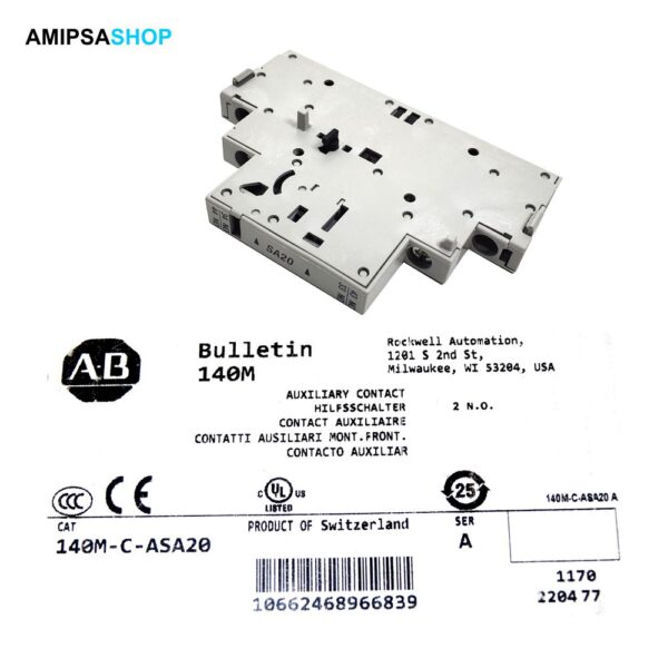 Allen Bradley 140M-C-ASA20