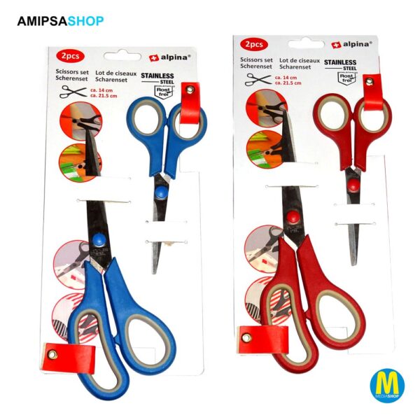 Alpina Haushaltsscheren Scheren-Set 2-tlg