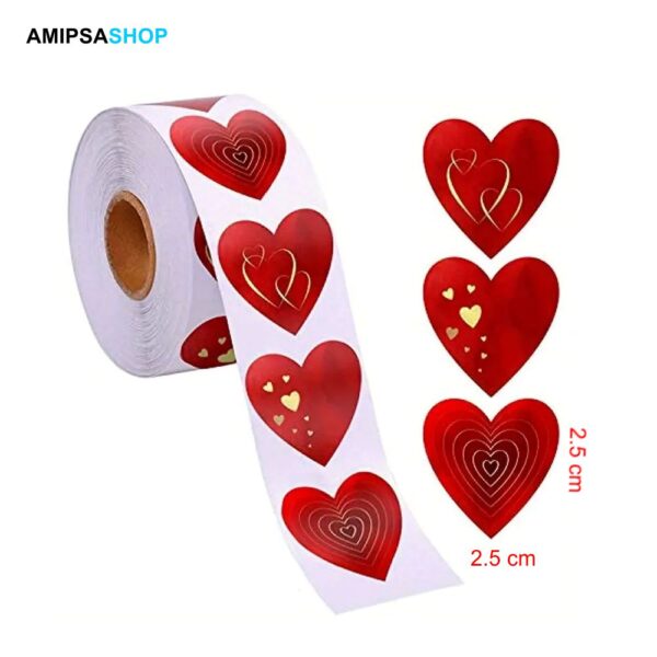 Aufkleber Rolle mit 500 Stickers