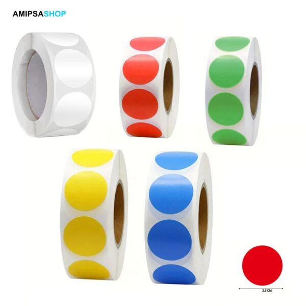 Aufkleber Rolle mit 500 Stickers