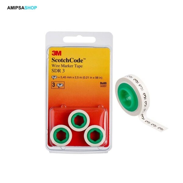 3M Scotchcode Kabelmarkierer 3er Blisterpack