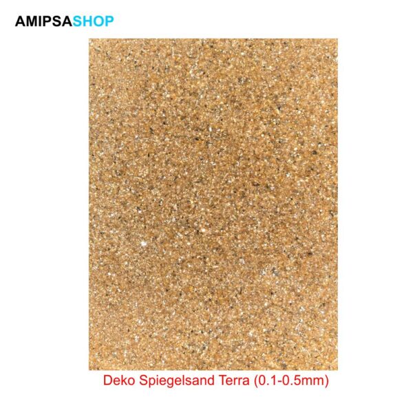 Deko Spiegelsand Terra (0.1-0.5mm)