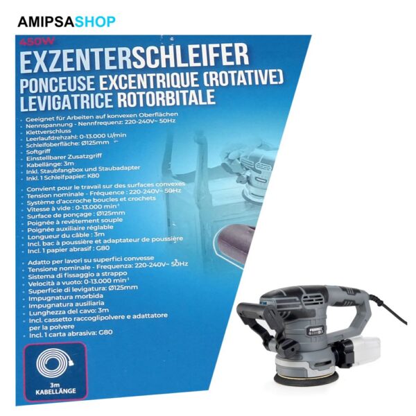 FERREX Schleifgerät Exzenterschleifer