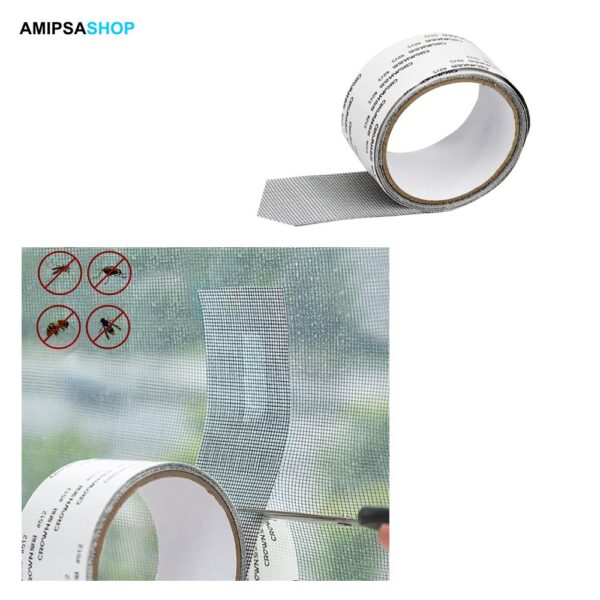 Fliegengitter Reparatur Klebeband 200 x 5 cm