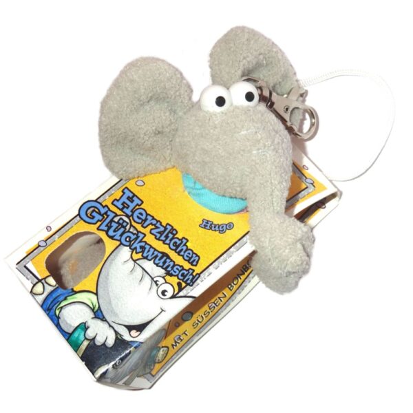 Elefant Hugo-Schlüsselanhänger