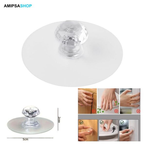 Griff Transparent Selbstklebend Möbelgriff