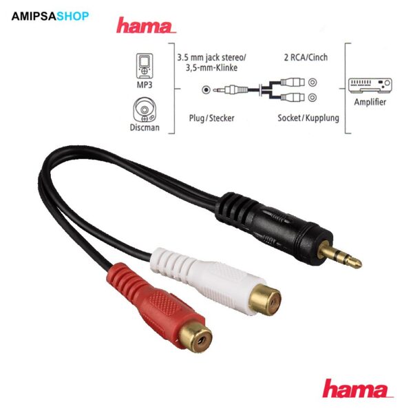 HAMA Jack RCA Adapter 00123369