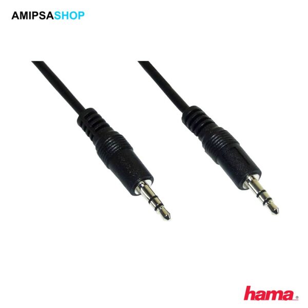 Hama 00048912 Klinken Kabel Stecker 3.5mm Stereo 1.5m