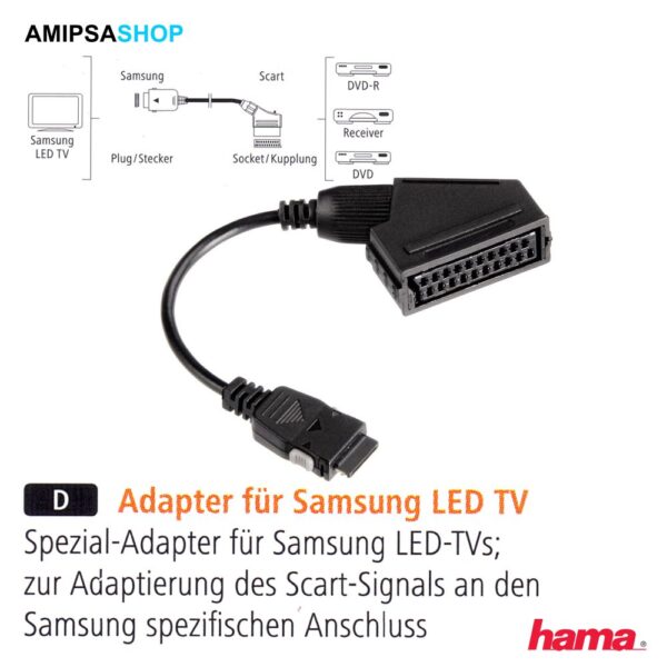 Hama 00122246 Samsung LED TV Adapter