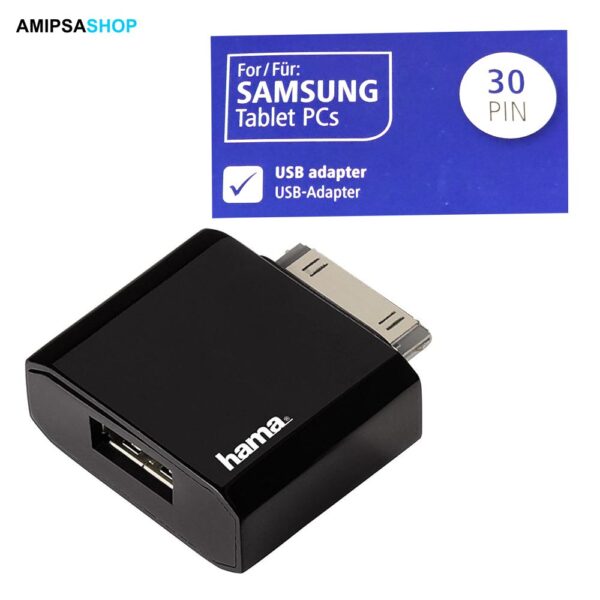 Hama Adapter für Samsung Tablet-PC (30-polig) 00123569