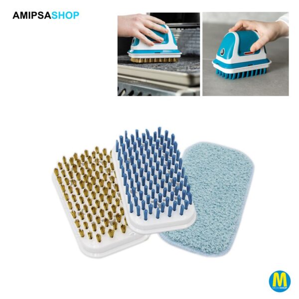 Livington MultiScrubber Bürsten 3er Set