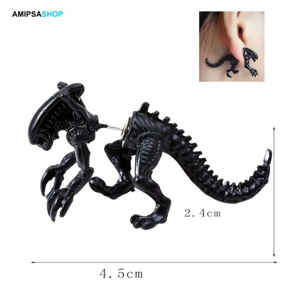Ohrstecker mit Alien Design