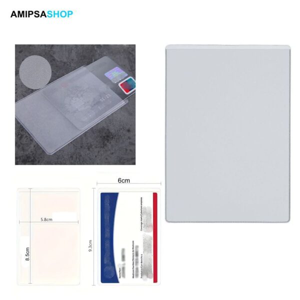 Kreditkarten-Ausweishüllen Transparente PVC 20 Stück