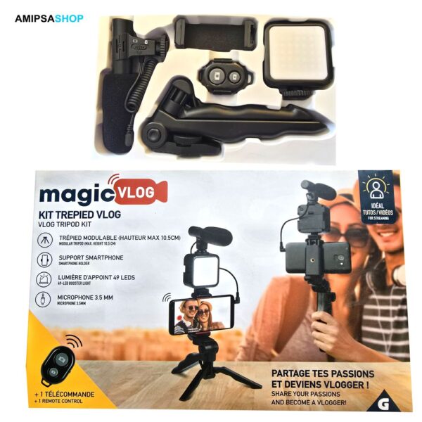 Vlogger Stativ Kit