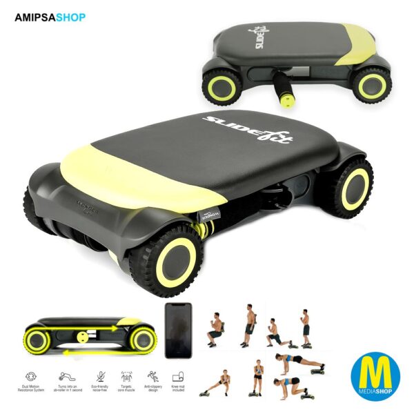 Wonder Core Slide Fit Green Bauchtrainer