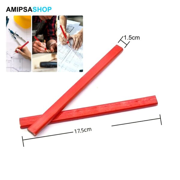 Zimmermannsbleistift Rot