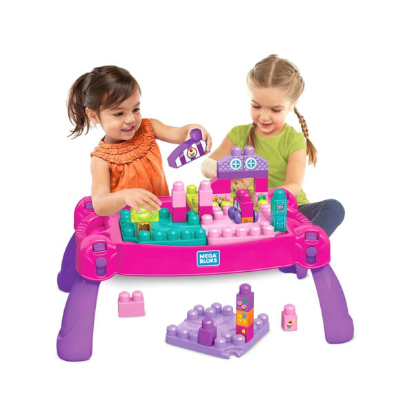 Mega Bloks FFG22 Spiel und Lerntisch Pink