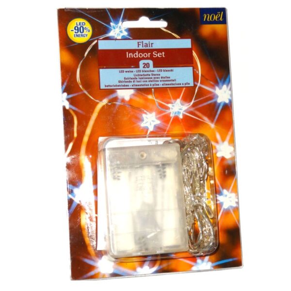 LED Lichterkette 20er Sternen