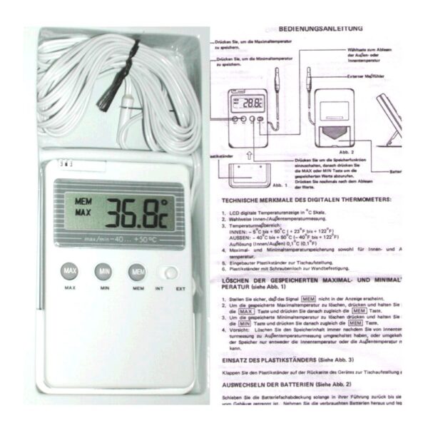 Thermometer LCD Digital – Bild 2