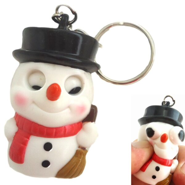 Schlüsselanhänger Glubschi Schneemann