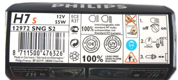 PHILIPS H7 NIGHTGUIDES 12V 55W – Bild 3