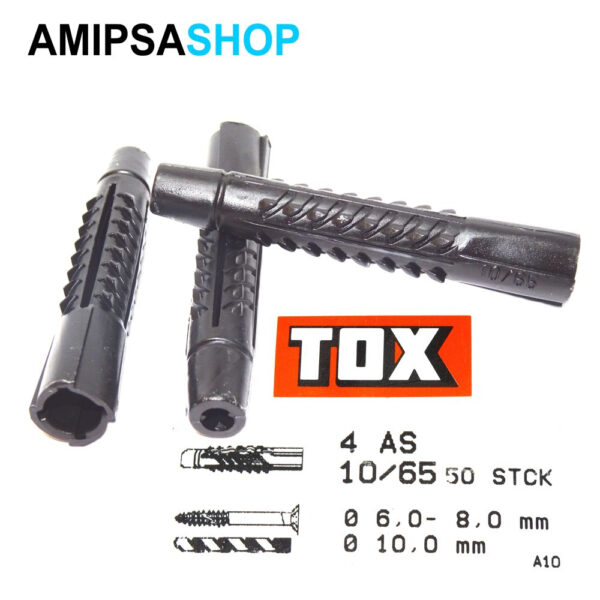 TOX Dübel 4 AS 10-65 50 stück