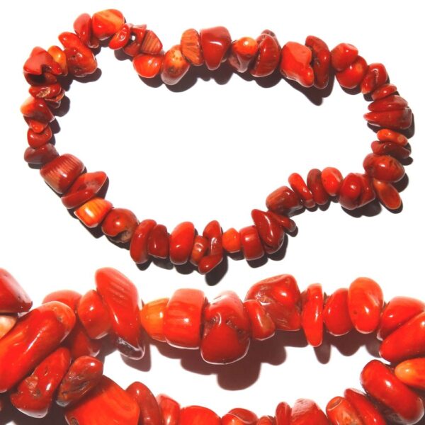 Armband Splitter rote Koralle