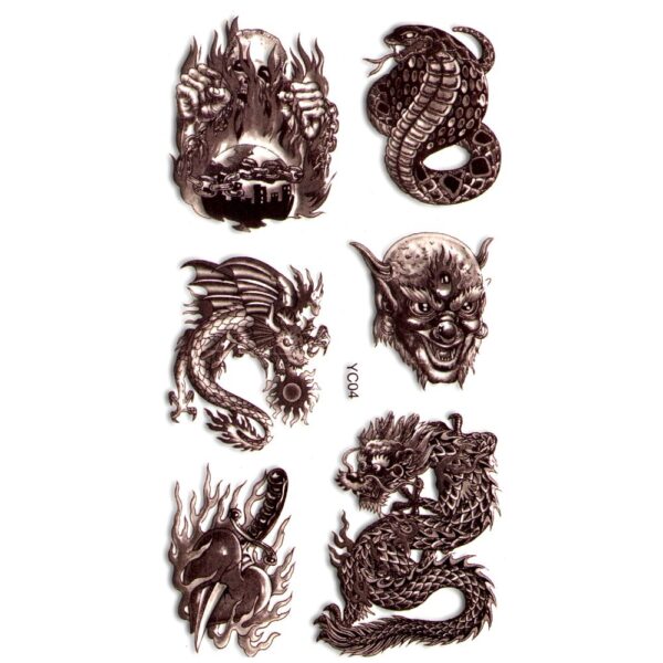 Tattoos-Temporär