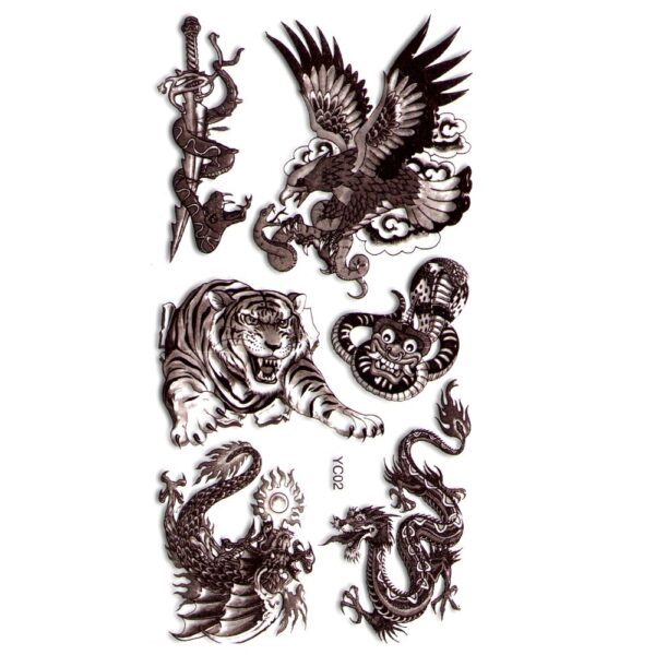 Tattoos-Temporär