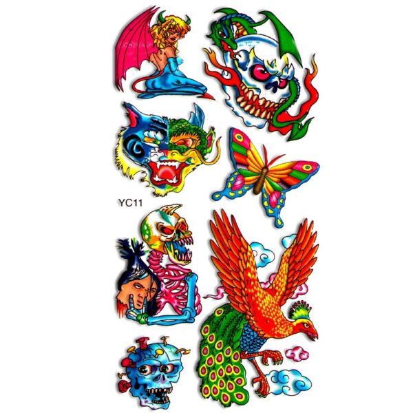 Tattoos-Temporär
