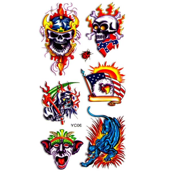 Tattoos-Temporär