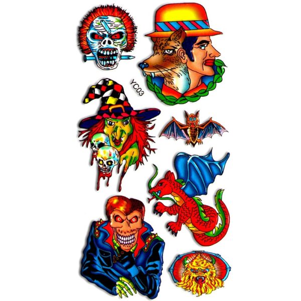 Tattoos-Temporär