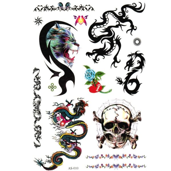 Tattoos-Temporär