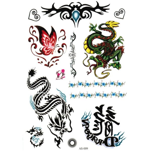 Tattoos-Temporär