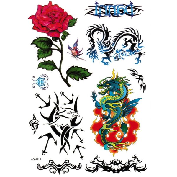 Tattoos-Temporär