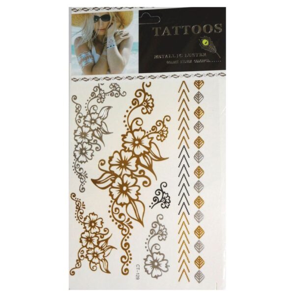 Temporary Tattoo Metallic