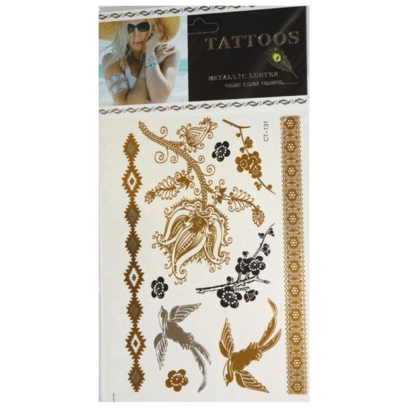 Temporary Tattoo Metallic