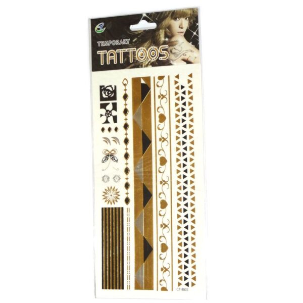 Temporary Tattoo Metallic