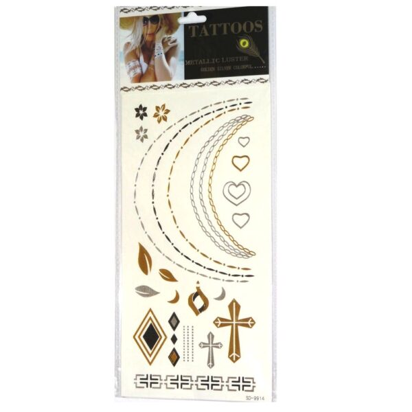 Temporary Tattoo Metallic