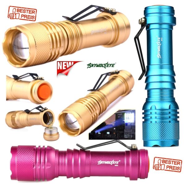 LED Taschenlampe 6000LM