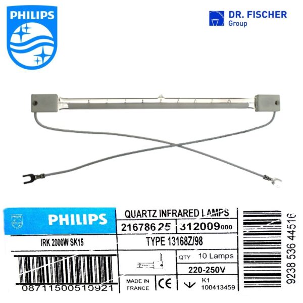 Philips Dr. Fischer IRK 2000W SK15 TYPE 13168Z 98