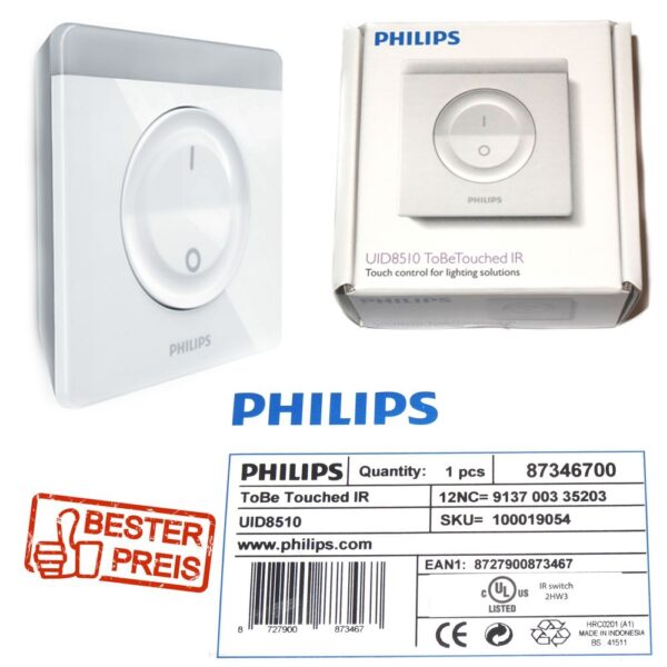 Philips UID8510 TOBETOUCHED IR