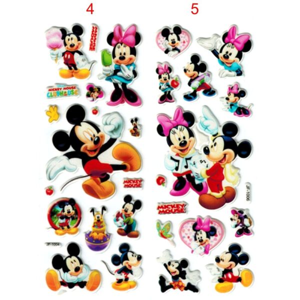 Mickey Maus 3D Sticker – Bild 3