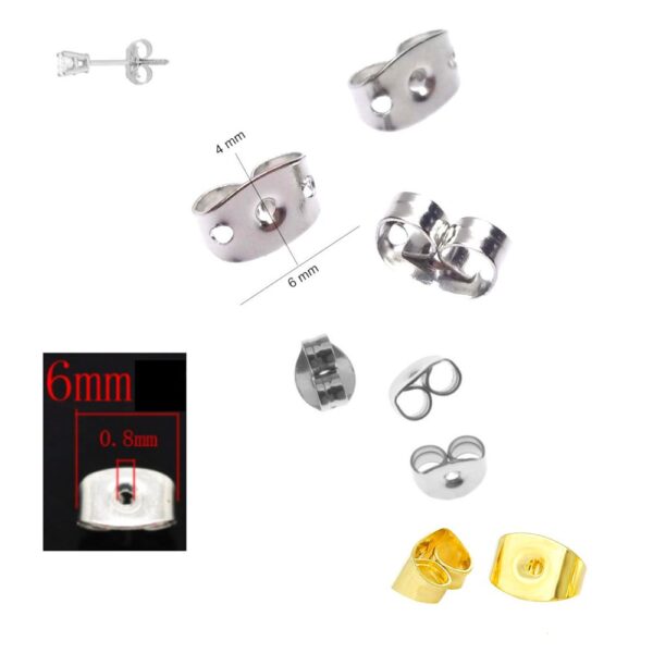 Ohrstecker Stopper