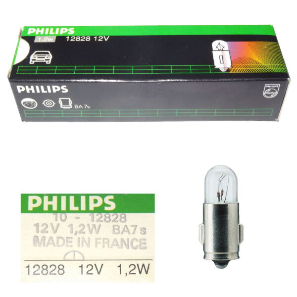 Philips 1.2w 12828 12v BA7s