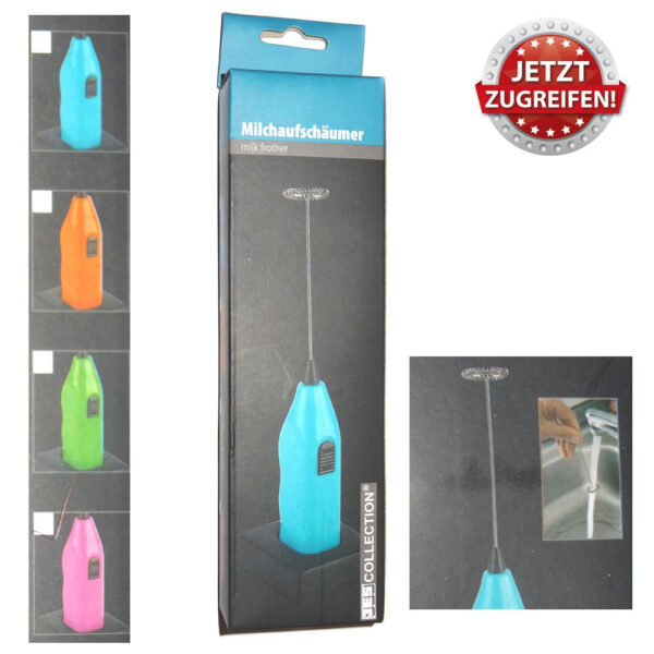 Milchaufschäumer Batteriebetrieben