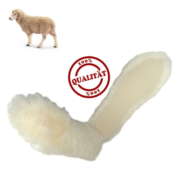 Einlegesohlen Lammfell 100%